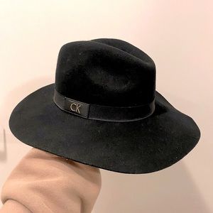 Wool Fedora Hat Calvin Klein